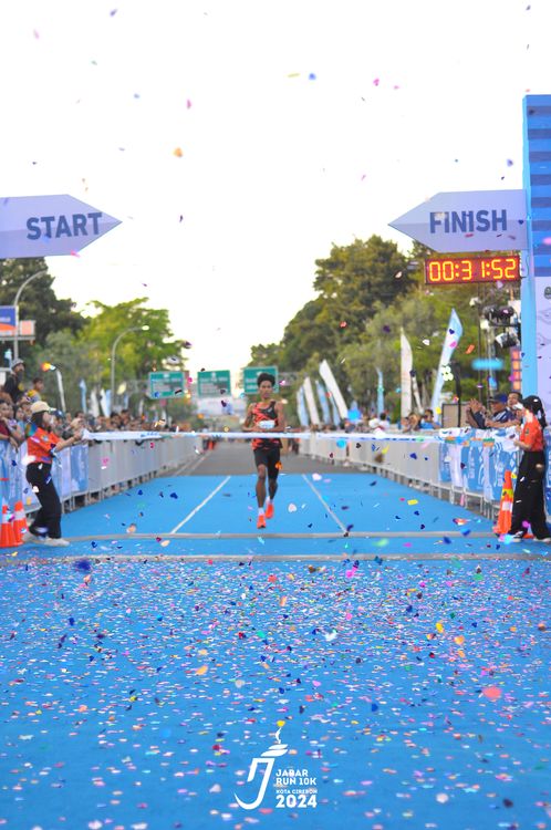 Race photo from Jabar Run 10K 2024