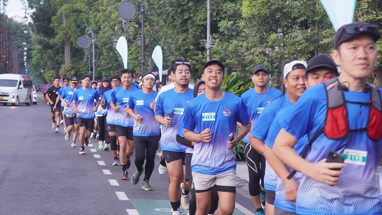 Race photo from KBP City Run 2024 Vibes