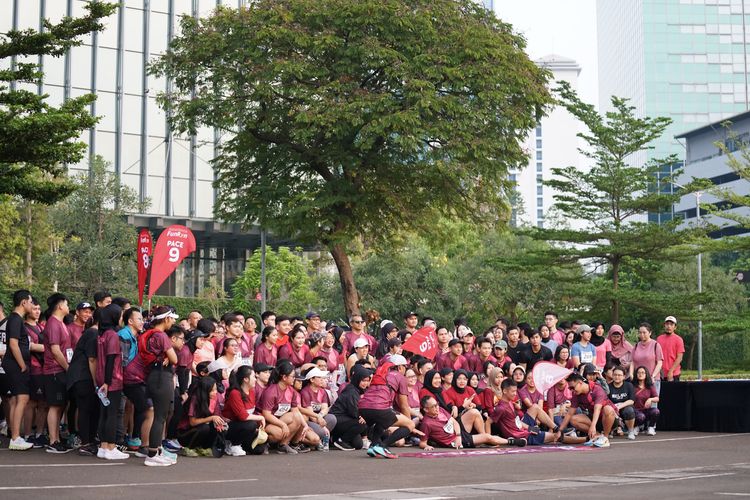 Race photo from Assurance Fun Run 2024