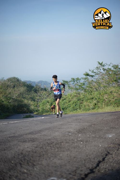 Race photo from Kelud Vertical Challenge 2024