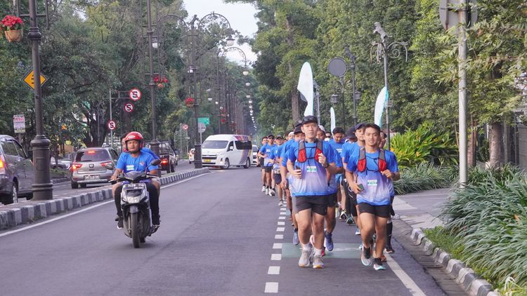 Race photo from KBP City Run 2024 Vibes