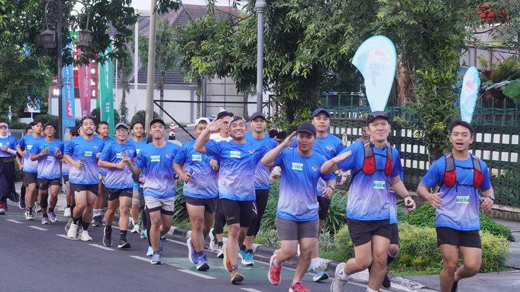 Race photo from KBP City Run 2024 Vibes