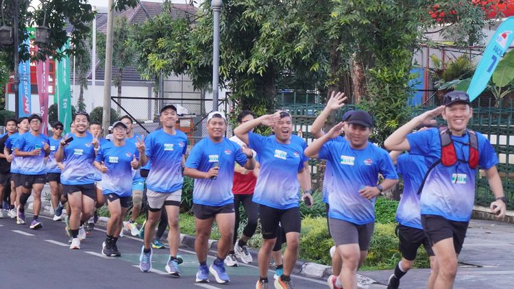 Race photo from KBP City Run 2024 Vibes