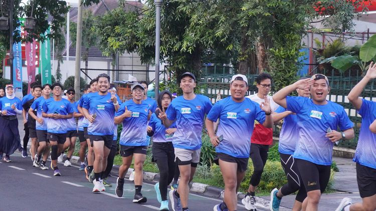 Race photo from KBP City Run 2024 Vibes
