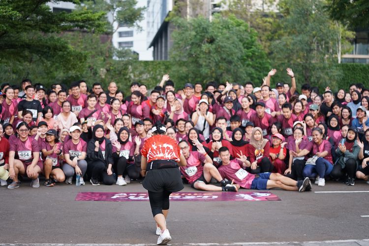 Race photo from Assurance Fun Run 2024