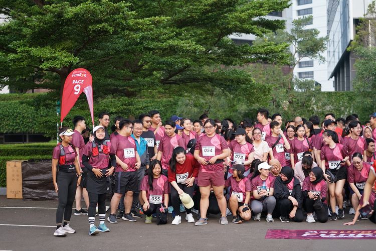 Race photo from Assurance Fun Run 2024