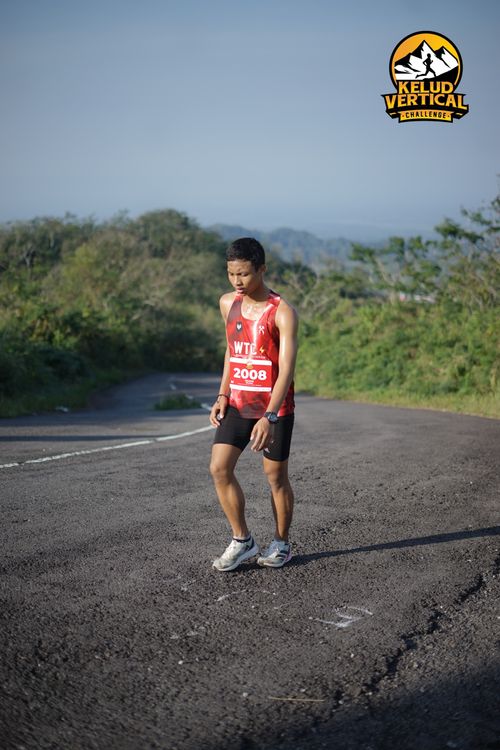 Race photo from Kelud Vertical Challenge 2024