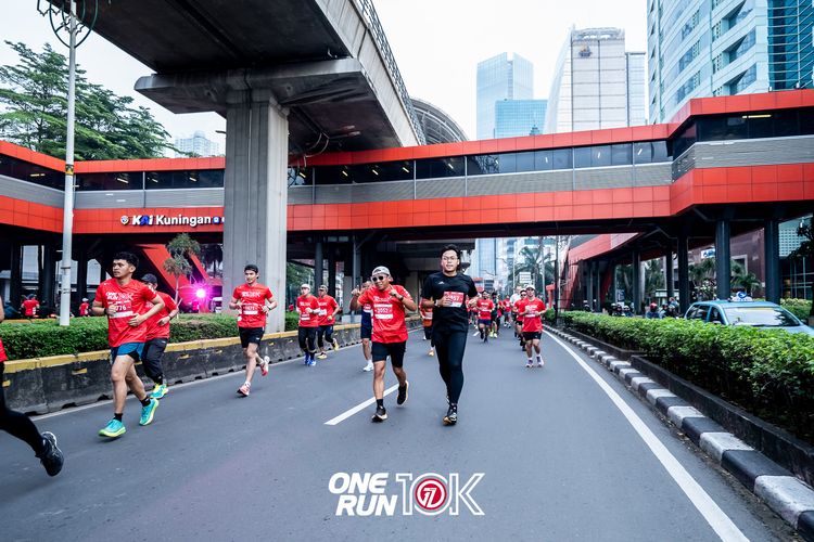 Race photo from ONE RUN 10K 2025