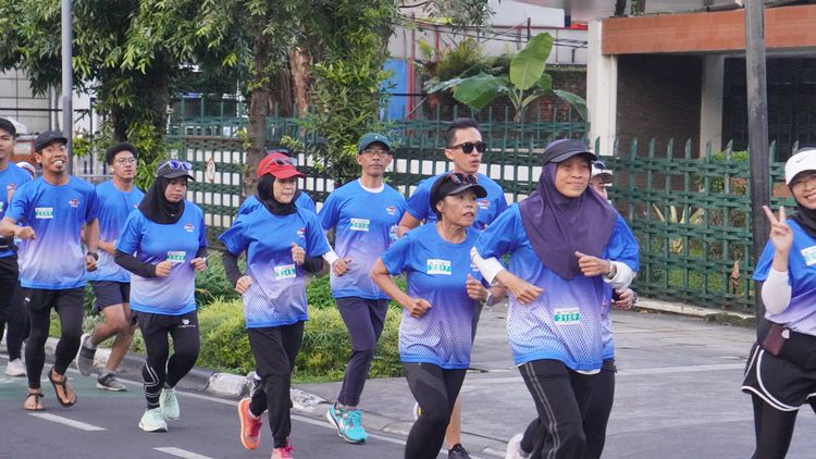 Race photo from KBP City Run 2024 Vibes