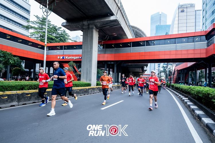 Race photo from ONE RUN 10K 2025