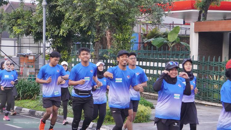 Race photo from KBP City Run 2024 Vibes