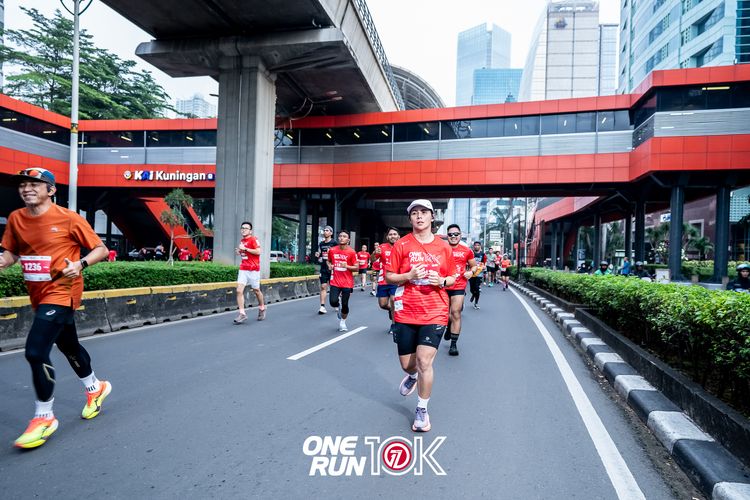 Race photo from ONE RUN 10K 2025