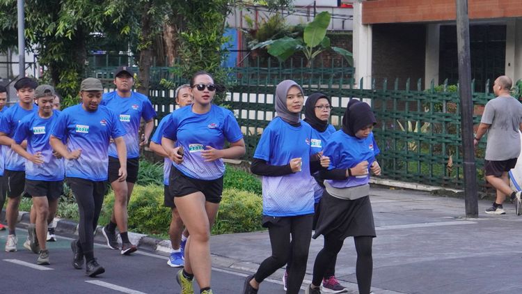 Race photo from KBP City Run 2024 Vibes