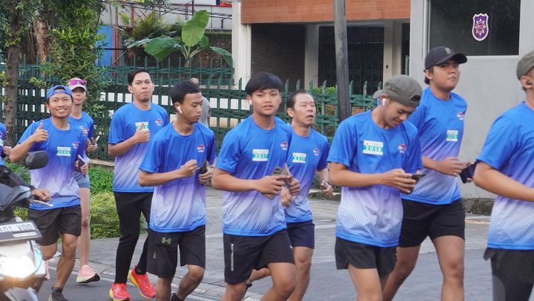Race photo from KBP City Run 2024 Vibes