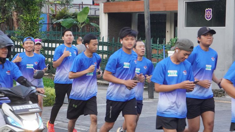 Race photo from KBP City Run 2024 Vibes