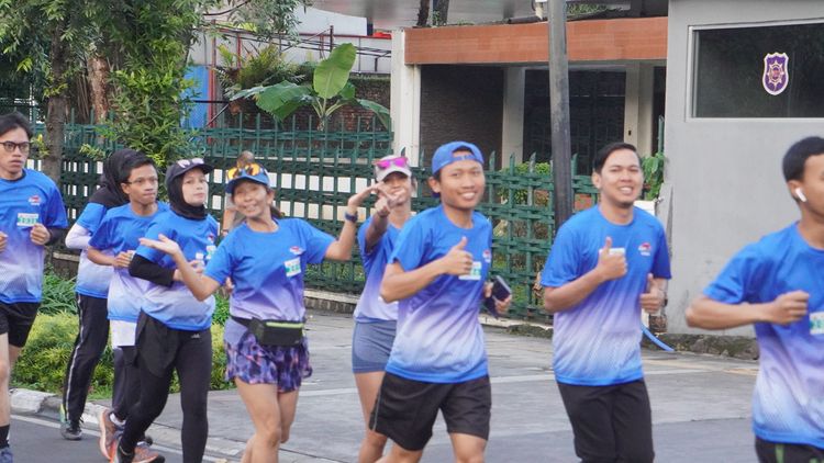 Race photo from KBP City Run 2024 Vibes