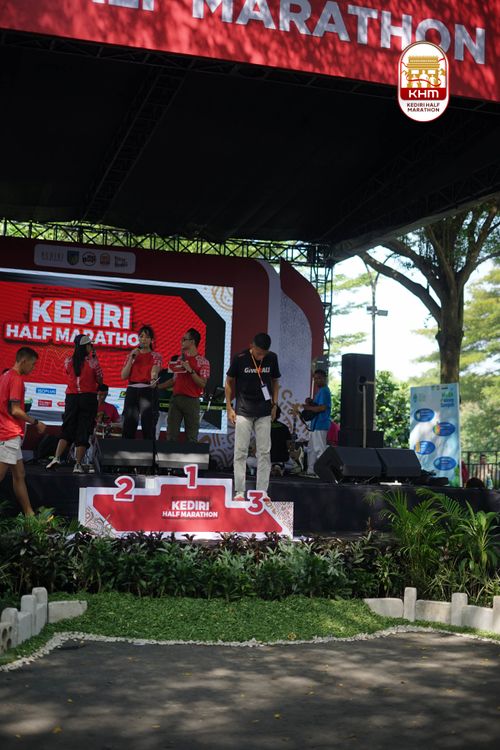 Race photo from Kediri Half Marathon 2025