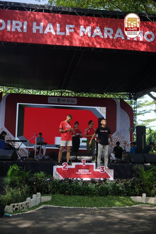 Race photo from Kediri Half Marathon 2025