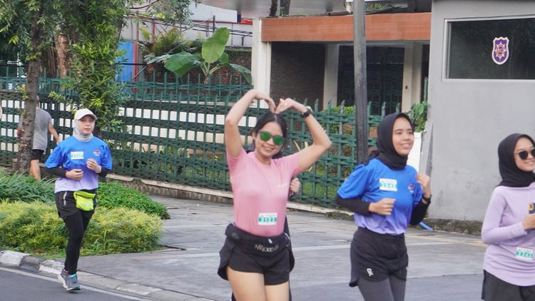 Race photo from KBP City Run 2024 Vibes