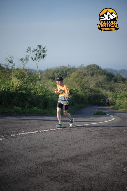 Race photo from Kelud Vertical Challenge 2024