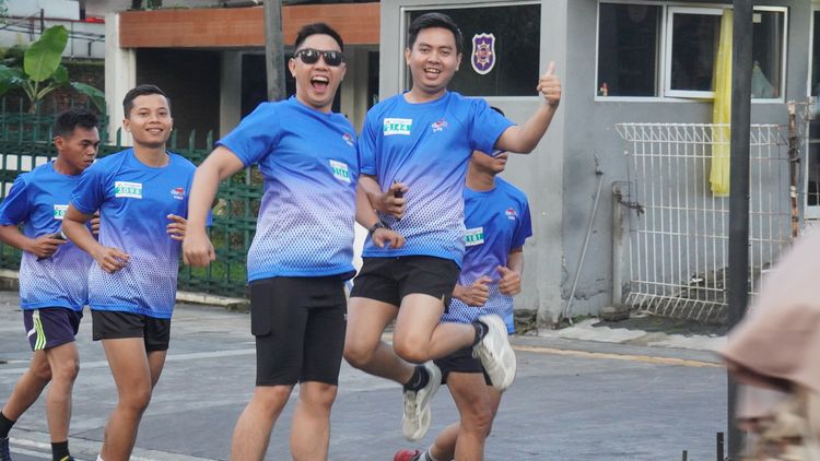 Race photo from KBP City Run 2024 Vibes