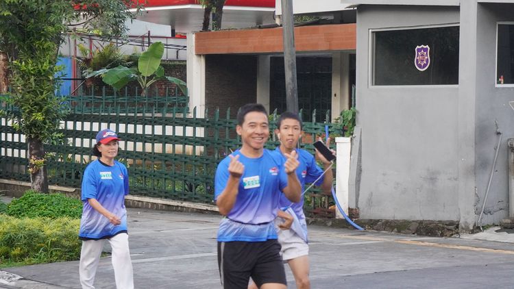 Race photo from KBP City Run 2024 Vibes
