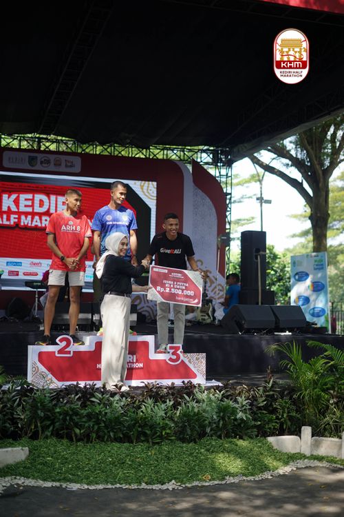 Race photo from Kediri Half Marathon 2025