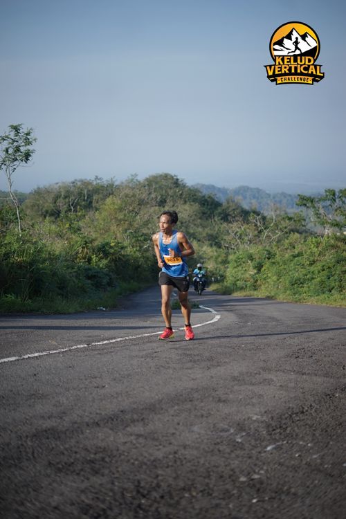 Race photo from Kelud Vertical Challenge 2024