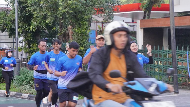Race photo from KBP City Run 2024 Vibes