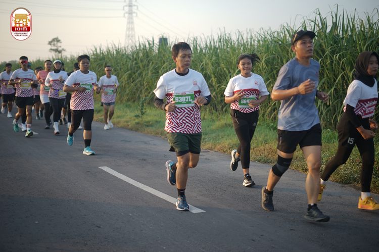 Race photo from Kediri Half Marathon 2024