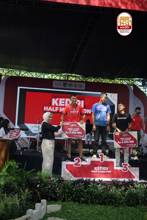 Race photo from Kediri Half Marathon 2025