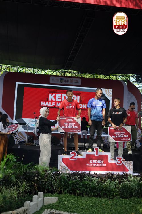 Race photo from Kediri Half Marathon 2025