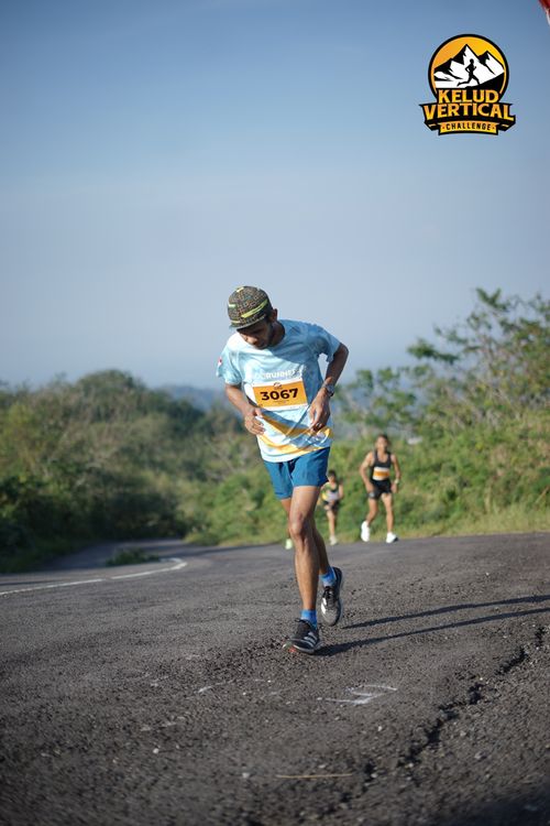 Race photo from Kelud Vertical Challenge 2024