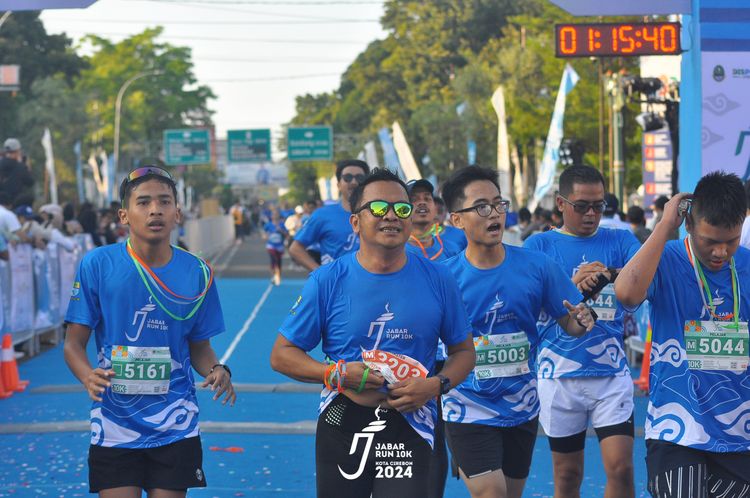 Race photo from Jabar Run 10K 2024