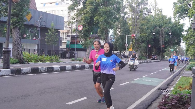 Race photo from KBP City Run 2024 Vibes