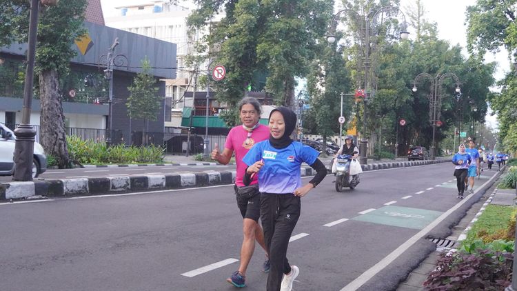 Race photo from KBP City Run 2024 Vibes