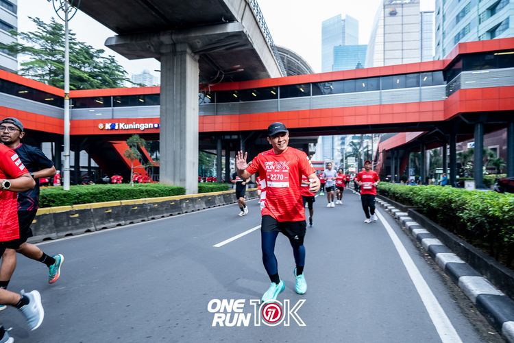 Race photo from ONE RUN 10K 2025
