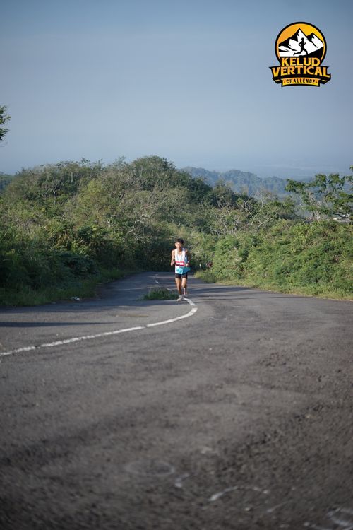 Race photo from Kelud Vertical Challenge 2024