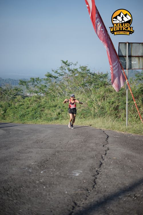 Race photo from Kelud Vertical Challenge 2024