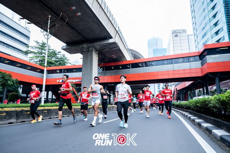 Race photo from ONE RUN 10K 2025