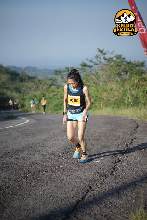 Race photo from Kelud Vertical Challenge 2024