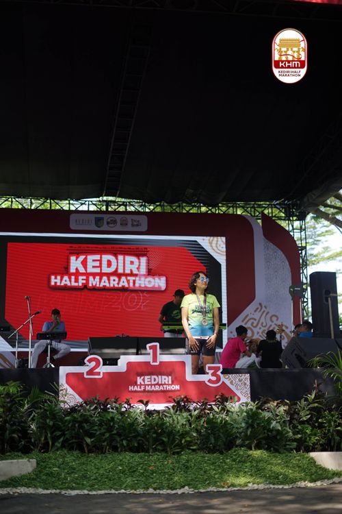 Race photo from Kediri Half Marathon 2025