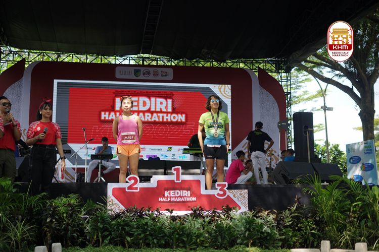Race photo from Kediri Half Marathon 2025