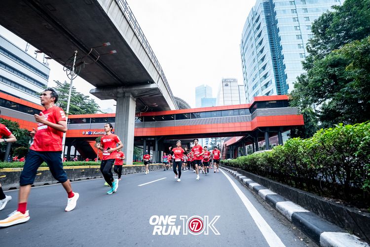 Race photo from ONE RUN 10K 2025