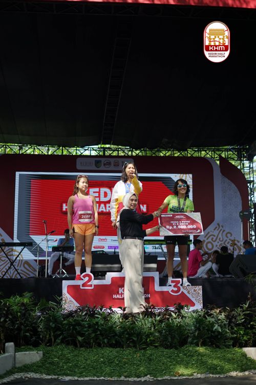 Race photo from Kediri Half Marathon 2025