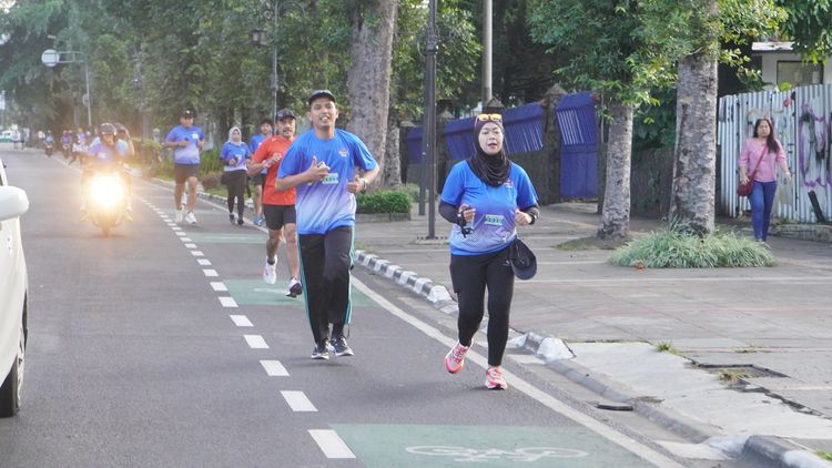Race photo from KBP City Run 2024 Vibes
