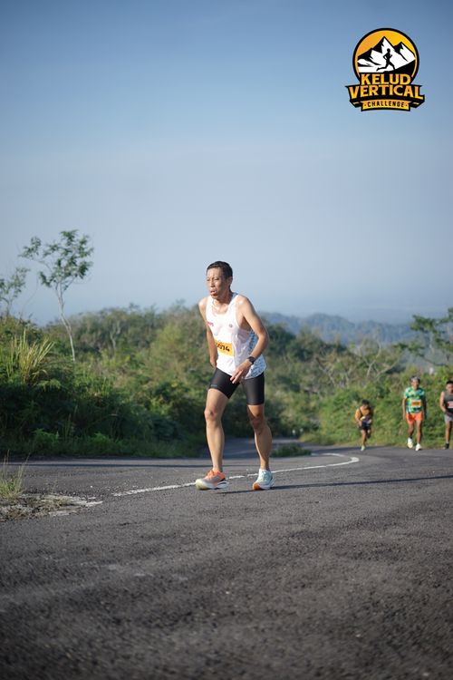 Race photo from Kelud Vertical Challenge 2024
