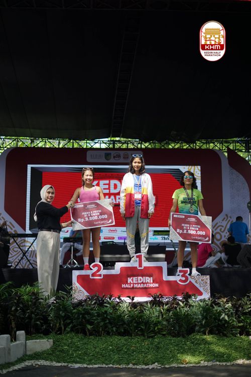 Race photo from Kediri Half Marathon 2025