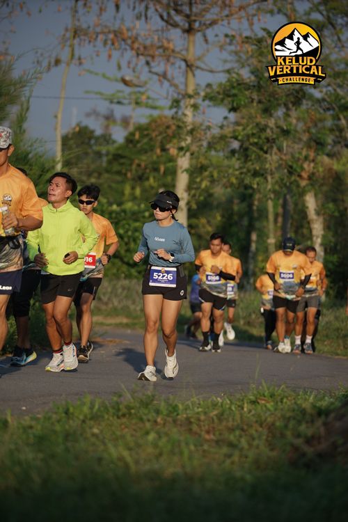 Race photo from Kelud Vertical Challenge 2024
