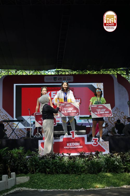 Race photo from Kediri Half Marathon 2025